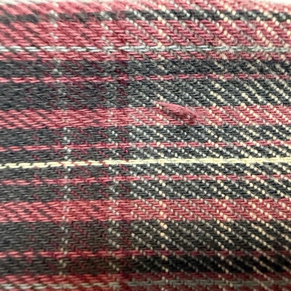 Vintage Carhartt Rugged Outdoor Wear Plaid Flannel Shirt – Men's Large 90's - Picture 12 of 12